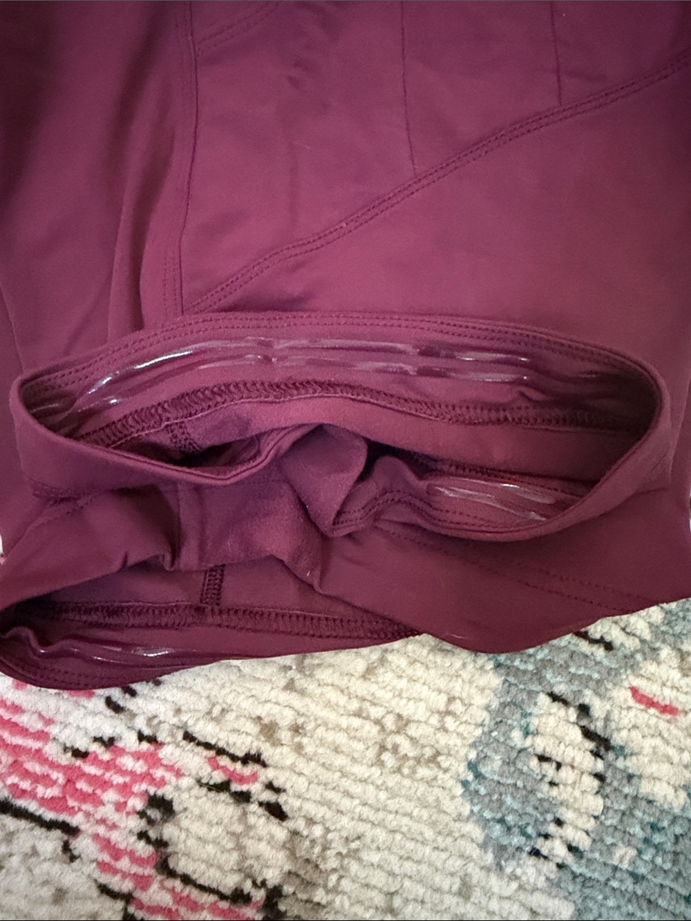Tracksmith Women's Maroon Performance Run Shorts Large - Picture 8 of 11